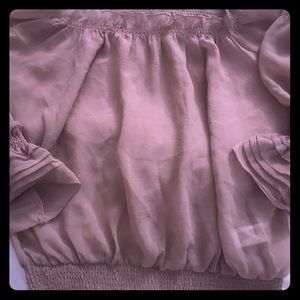 F21 off shoulder top